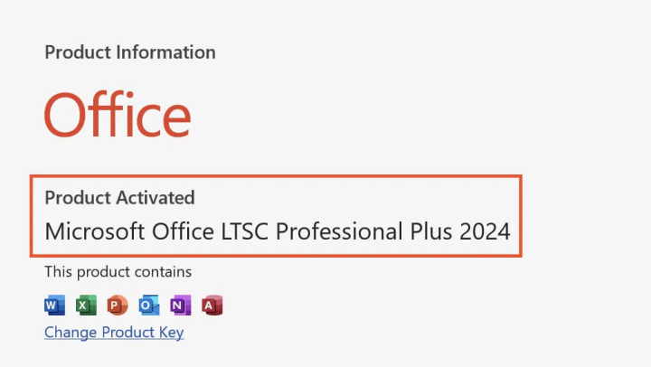 Microsoft Office 2024 Professional Plus LTSC Lifetime License For 1PC ...