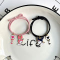 1 Pair Sanrio Accessories Bracelet Kuromi Melody Magnetic Small Rubber Band Couple Girlfriend Cartoon Aluminum Alloy Girl Gift ANLAN. 