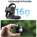 (New arrival) For Insta360 GO3 / GO 3S Sunnylife Baseball Hat Clip Mount Baseball Cap Clamp Quick Release Mount Camera POV Vlog Holder (Black). 