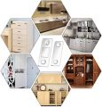 Magnetic Door Catch - Ultra Thin Cabinet Door Magnetic Catch for Drawer Magnets Adhesive Cabinet Latch Magnetic Closures. 
