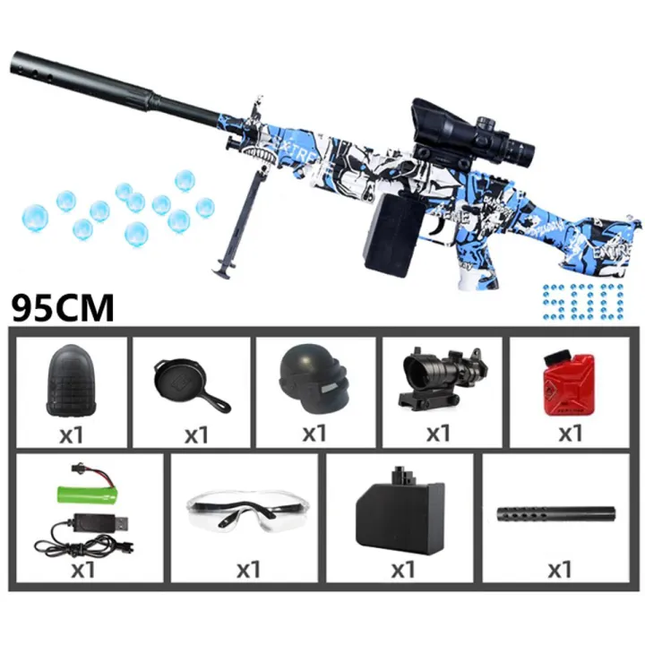 M249%20Gel%20Blaster%20Rechargeable%20Electric%20Machine%20Toygun%20With%20Glasses,%20Pan,%20Helmet%20&%20Bag%20Pack%20With%20Soft%20Water%20Ball%20-%20Blue%20-%20Image%202