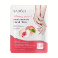 Sadoer Honey Peach Nicotinamide Moisturizing Hand Mask. 