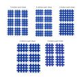 (Pack of 10 sheets) Kindmax Healthcare Spiral Cross Kinesiology Tape Physical Therapy Cross Tape for Pain Relief. 