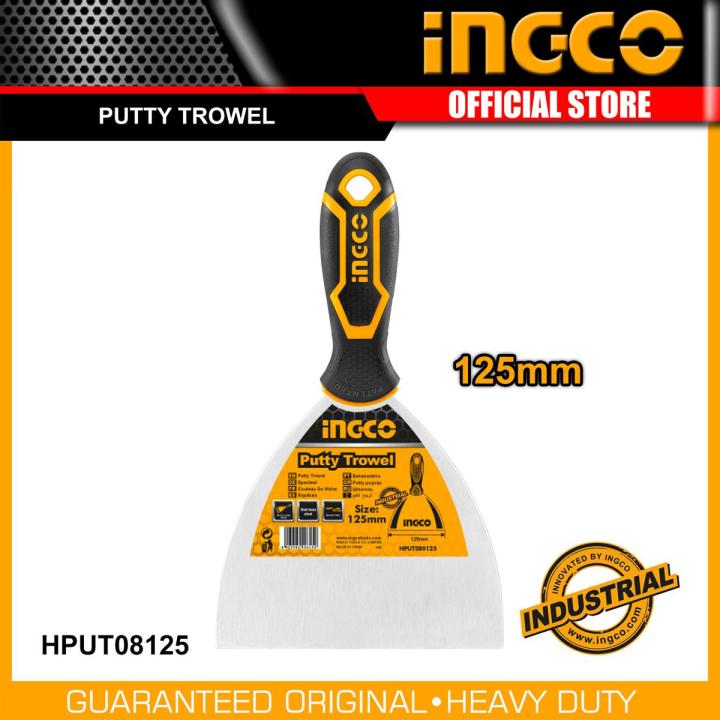 Ingco Industrial Putty Trowel Wall Scraper 125mm - 5 Inch - ( A-T )