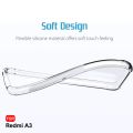 Xiaomi Redmi A3 / Xiaomi Poco C61 / Xiaomi Redmi A3x Anti-shock Clear Acrylic Hybrid TPU Phone Case Cover (Transparent). 