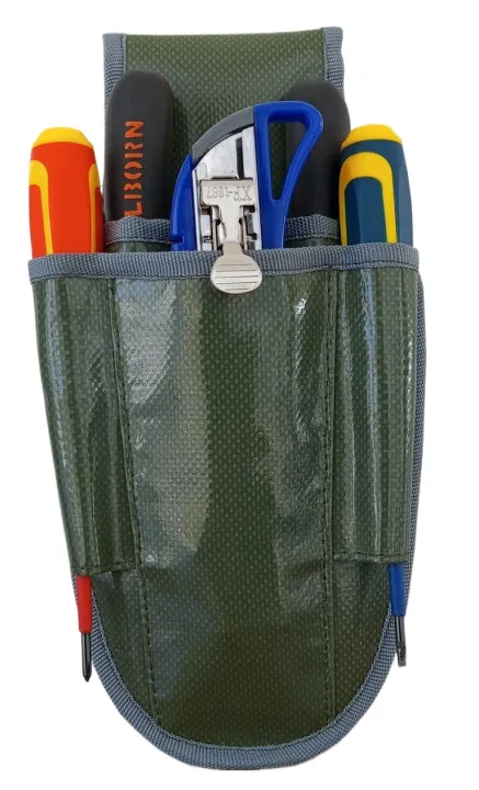 Tool%20Pouch,%20Tool%20Belt%20Back%20Pocket%20Tool%20Pouch%20with%20Snap%20Loop%20Belt%20Connect,%204-Pockets,%20Polyester%20Fabric%20Construction,%205%20x%201.5%20x%209.64%20Inch%20-%20Image%203