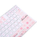 Keyboard Stickers Universal Desktop Computer Mechanical Keyboard Clear Beautiful English Keycap Button Stickers  Key Words. 