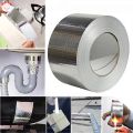 Super Strong Waterproof Butyl Aluminum Rubber Foil Tape Repair Adhesive Leak Proof Tape 1M. 