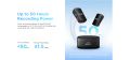 3 Years Warranty - BOYA MIC All-in-One Dual Wireless Mic with On-Board Recoding. 