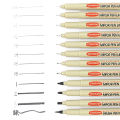 Sakura Pigma Micron Drawing Pens Ar Markers Fineliner Hook Line Needle Pen for Anime Manga Sketch Drawing Sketching Technical. 