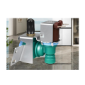 JDXHLAU W10238100 Refrigerator Water Inlet Valve for ,,,,W10238100 WPW10238100 W1049899. 