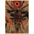 Vintage Game Poster The Dark Souls 3 Decorative Painting On Canvas, Wall Art Canvas Painting Decorative Posters And Prints. 