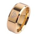 Pack Of 2 Rings Superman Logo Band Ring For Girls and Boys. 