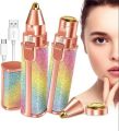 2 in 1 Rainbow Flawless Painless Face Hair Removal Machine for Women Upper lip Hair Remover, Eyebrow Hair, Epilator Hair Remover Trimmer for Women (Cell Operated). 