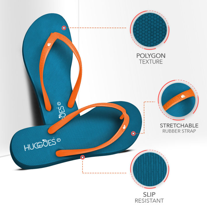 Huggoes%20By%20Aerothotic%20-%20Garnet%20Women's%20Flip%20flops%20Slippers%20-%20Original%20Thailand%20Imported%20-%20GR2/SB3%20-%20Image%203