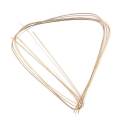 Silver Welding Rods 4pcs 0.5mm 0.7mm 1.0mm 1.5mm Gold Soldering Wire for Jewelry Making. 