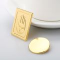 2Pcs Anime JOJOS Bizarre Adventure Brooch Kujo Jotaro Hat Pins Gold Color Brooch Metal Jewelry Men Women Shirt Accessories Gift. 