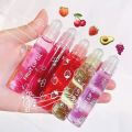 Fruity Flavors Rolling Ball Lip Oil , Long Lasting Moisturizing Lip Balm, Roll-On Lip Gloss Set, Glossy Lip Make-up for All Age, Transparent Lip Gloss for Dry and Chapped Lips (1 pcs). 