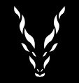 Markhor car sticker. 