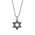 Versatile titanium steel chain trendy brand necklace men's hip hop personality street alloy pendant men's and women's sweater chain accessories wholesale. 