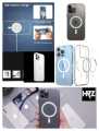 13 Pro Max Back Cover Magnetic Mag Safe Wireless Charging Case cover pouch. 