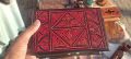 Handmade Wooden Jewelry Box with Colorful Naqshi Art - 8x5 Inches. 