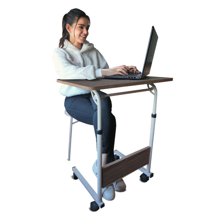 Relaxsit Flexi-C table Adjustable Laptop table,Study table Side table,Office table,Executive table, Workstation, Computer table, Gaming table,Dining table and Coffee table DIY assembly, Flexi- Big is a new addition.