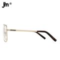 Pilot Double Bridge Anti Blue Light Glasses Men Women Vintage Computer Clear Glasses Prescription custom. 