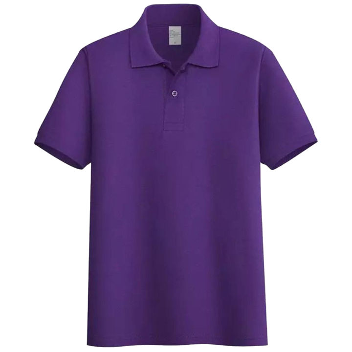 Jack Beos Purple Solid Polo T Shirt For Men 09092022 Daraz.pk