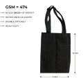 Size 13'x 15' Tote Bag EQ-4E Strong and HIGH QUALITY Shoulder Tote Bags . Easily stands 15kgs of weight . Uses Fashion bag for Uni students , Beach bag ,Grocery bag. Heavy Duty , High quality Canvas , Guaranteed WaterProof.. 