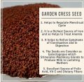 Organic Halim Seeds , Haloon , Aliv / Garden Cress Seeds 100gm â€“ Immunity Booster, Helps In Weight Loss, Regulates Menstrual Cycle, Boosts Iron. 