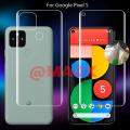 For Google Pixel 5 Screen Protector - Front and back Hydrogel Jelly Protector For Google Pixel 5. 