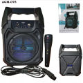 GTS-1283 Wireless Speaker Fantastic Quality | 6.5" Size Clean And big Sound | FM Radio Micro SD Function USB | HD Sound. 