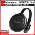 Miracast Screen Mirroring Device HDMI Wifi Dongle Mira Screen G38 TV Receiver. 