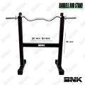 Heavy Duty Weight Rack/Stand Rod Stand Barbell Stand Barbell Rack Rod Rack (Biceps & Tricep Exercises) Black. 