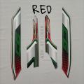 2023 ModeL Tanki Tapa Sticker SPECIAL EDITION RED (HONDA CG_125). 