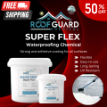 Super Flex, Free Brush, 250GM, 500GM, 1KG, Waterproofing Chemical, Water Sealer, Water Leakage, Hydra Sealant, Waterproof Sealant, Waterproofing Agent, Anti-Leakage, Waterproofing Agent, Transparent Waterproof Paint, Transparent Waterproof Sealant.. 
