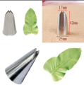 Leaf Piping Nozzle Icing Tip Pastry Tips Cup Cake Decorating Baking Tools Bake ware Create Leaves Large Size. 