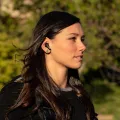 JLab JBuds Air Executive True Wireless Earbuds, Bluetooth Wireless Headphones and USB Charging Case with C3 Calling Dual Microphones, IP55 Sweat Resistance and Custom EQ3 Sound, White. 