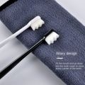 Ultra Fine Soft Toothbrush Nano Bristle Adult Tooth Brush Teeth Deep Cleaning Dental Oral Care Antibacterial Gum Health Hygiene Super Micro Toothbrushes For Sensitive Gums Fiber Thin Hair Whitening Superfine Thick Wave Bristled Cleansing Handle. 