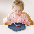 Divided Toddler Plate, Baby Plate Prevent Spilling for 6 To 24 Months for Home. 