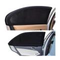Honda City 2009 to 2019 Sun Shades Car Windows Curtains 4 pieces With Honda City Logo, Foldable, Jet Black. 