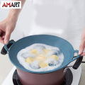 Spill Stopper Lid Cover and Spill Stopper Boil Over Safeguard Silicone Spill Stopper Pot Pan Lid. 
