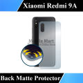 Xiaomi Redmi 9A Back Matte Protector Soft film Protection Soft Skin Sheet For Redmi 9A. 
