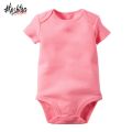 Hashtag Outfits Plain summers Newborn rompers  - Basic Bodysuit for kids. 