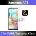 2Pcs Samsung A71 Tempered Glass Screen Protector Polish Glass For Samsung A71. 