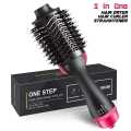 One Step 3 in 1 Hair Dryer, hair straightner, hair curler And Volumizer for ladies - Hair Straightening Brush for women - Hair Styler - Hot Air Brush. 