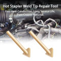 Quick Easy Plastic Welding Tool Kit for Repairing with Hot Stapler Soldering Iron Tip Ideal for Southeast Asian Buyers. 