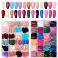 576 Pcs Box Colorful Artifical Nails Acrylic Full Cover Nail | Fake Nails | Fancy Artifical Nails | French nails | Nails For girls In Multicolours. 
