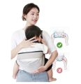 MS - Baby Sling Lightweight Front Holding Artifact Simple Multifunctional Newborn Baby Carrier - 1 Piece. 